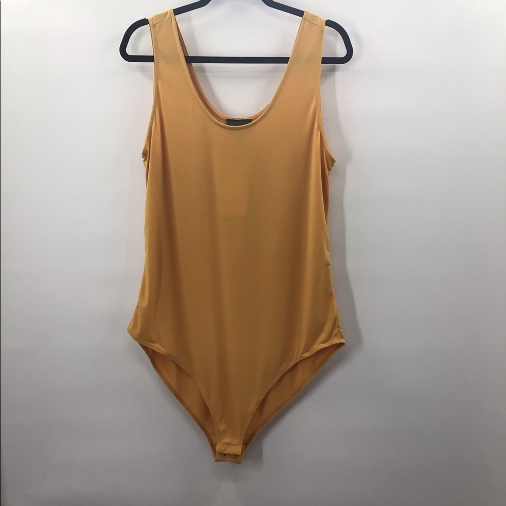 Modcloth Stretch Tank Top All in 1 Place Bodysuit - Picture 3 of 6